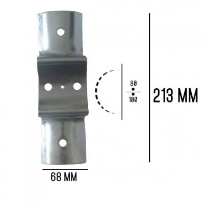 Conector para viga de madera de 10mm