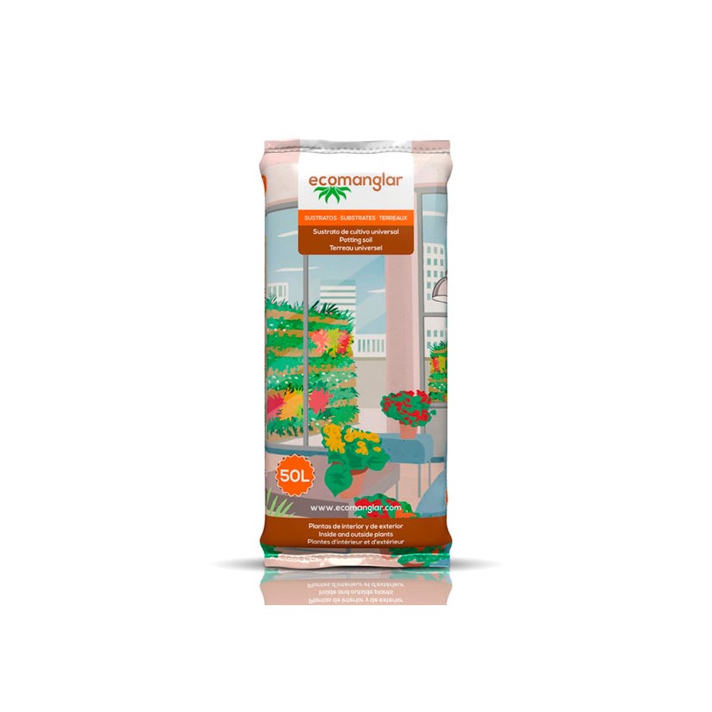Sustrato de Cultivo Universal "Ecomanglar" 50 l