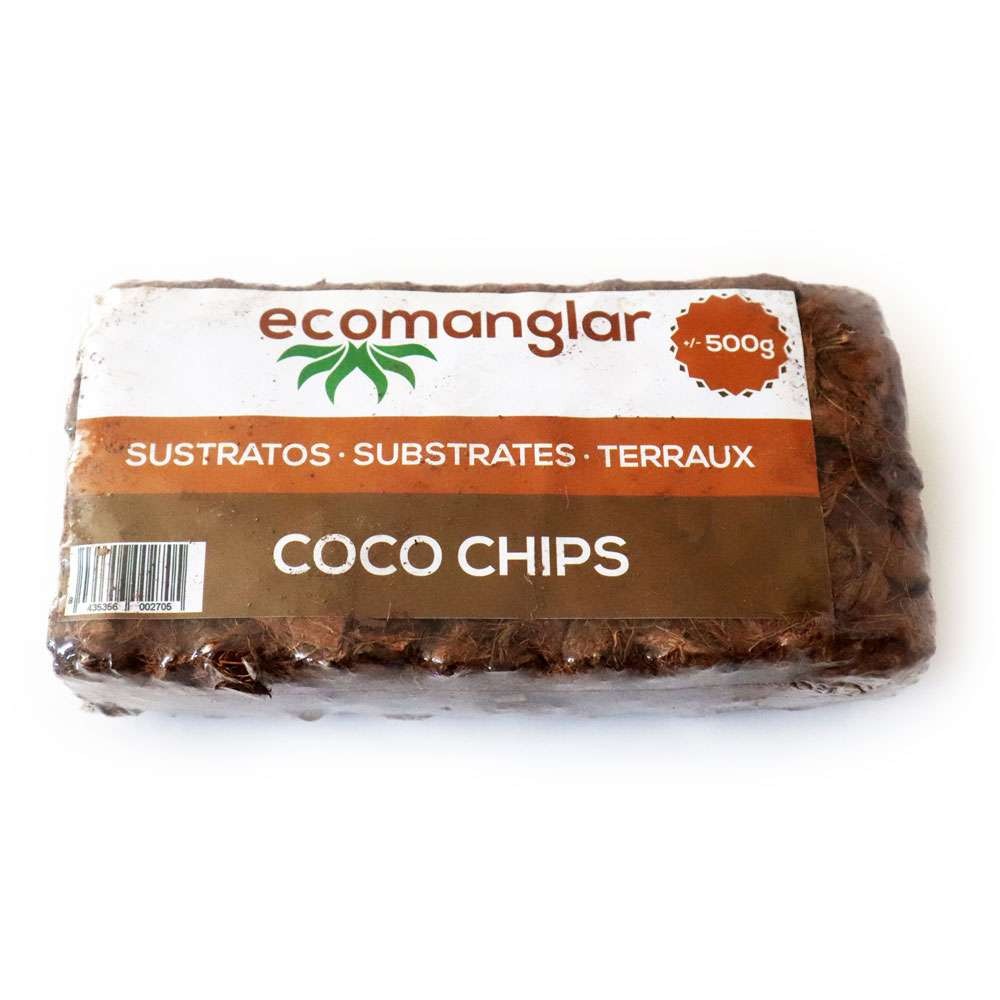 Bloque de Chips de Coco 500G (Aprox)